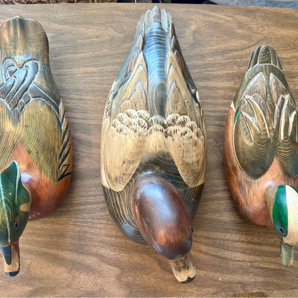 Vintage Tom Taber Duck Decoy